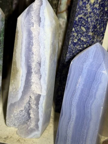 Blue lace agate