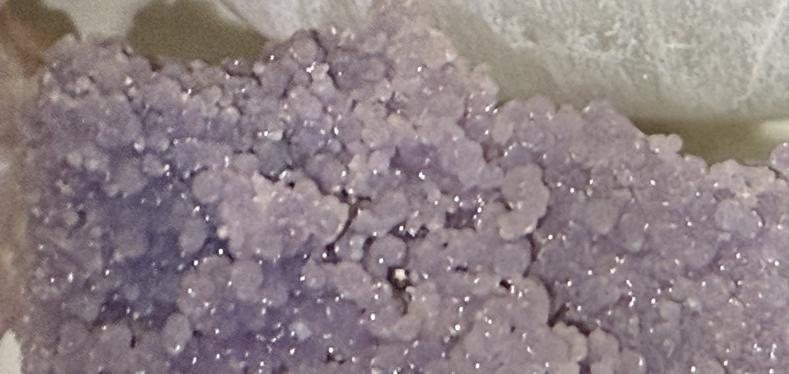 Grape agate (botryoidal purple chalcedony) from Indonesia